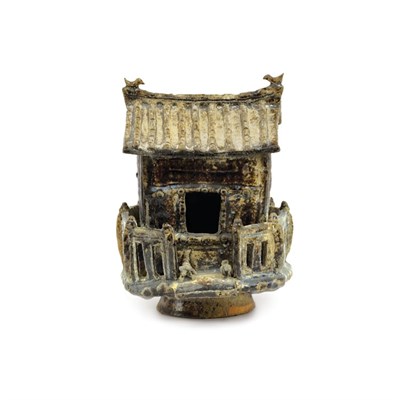 Lot 101 - Chinese Pottery Model of a Barn Five Dynasties...