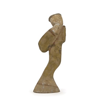 Lot 138 - Chinese Gray Pottery Figure of a Dancing Lady...