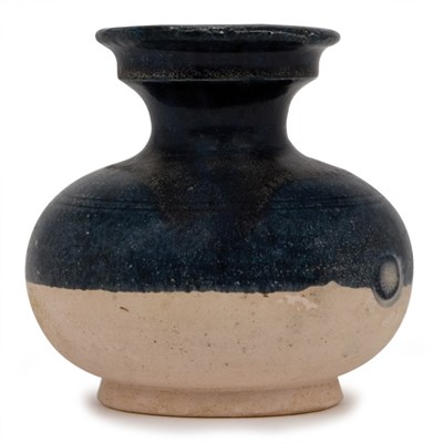 Lot 188 - Chinese Blue Glazed Pottery Jar Tang Dynasty...