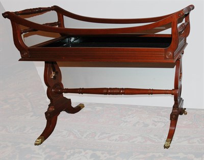 Lot 162 - Neoclassical Style Brass Mounted Mahogany...