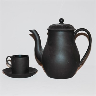 Lot 282 - Set of Fourteen Wedgwood Black Basalt...