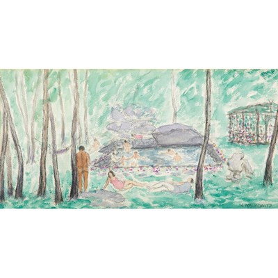 Lot 64 - Abraham Walkowitz American, 1878-1985 The...