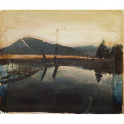 Lot 87 - David Bierk Canadian, 1944-2002 Vermillion...