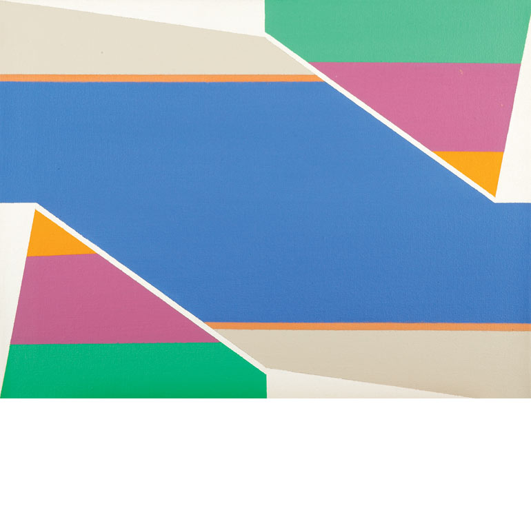 Lot 71 - Larry Zox American, 1937-2006 Rotation Series,...