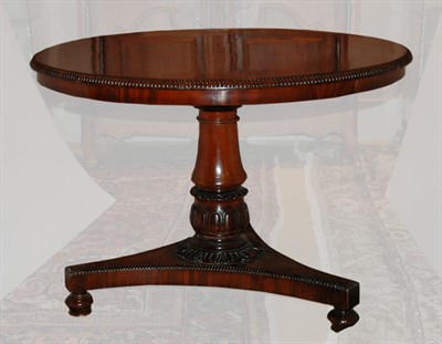 Lot 455 - George III Style Mahogany Circular Breakfast...