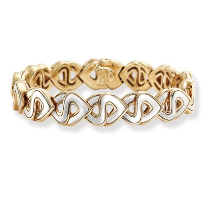 Lot 478 - Two-Color Gold Bracelet, Marina B