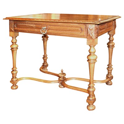 Lot 238 - Regence Style Carved Fruitwood Side Table...