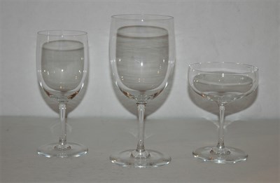 Lot 440 - Group of Baccarat and Baccarat Style Stemware...