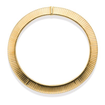 Lot 139 - Gold and Stainless Steel Necklace, Bulgari