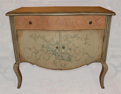 Lot 199 - Transitional Louis XV/XVI Style Painted...