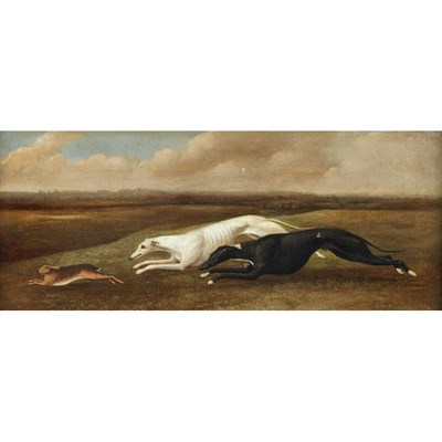 Lot 112 - British School Early 19th Century Greyhounds...