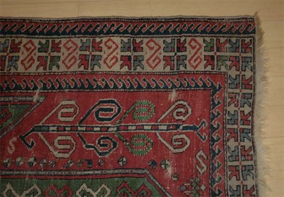Lot 511 - Two Turkish Rugs Comprising a sparta carpet...