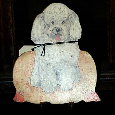 Lot 6 - Two Pictures of Dogs; Together with Two...