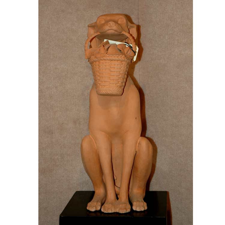 Lot 10 - Three Earthenware and Composition Figures of...
