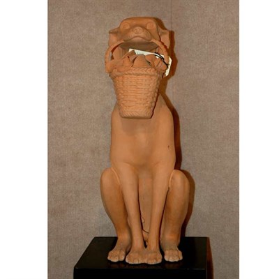 Lot 10 - Three Earthenware and Composition Figures of...