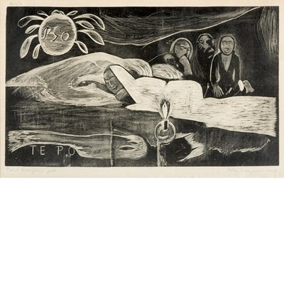 Lot 294 - Paul Gauguin TE PO (K. 21) Woodcut, 1893-4,...