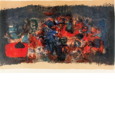 Lot 402 - Zao Wou-ki COMPOSITION (NOT IN R.) Color...