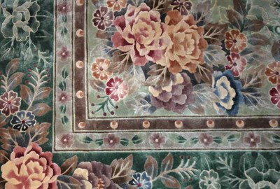 Lot 564 - Chinese Carpet China, contemporary The celedon...