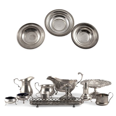 Lot 309 - Miscellaneous Group of Sterling Silver and...