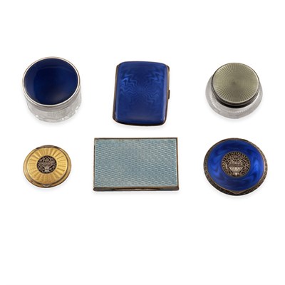 Lot 327 - Group of Six Sterling and Other Silver and...