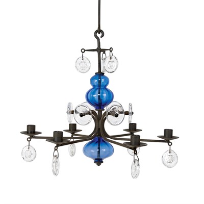 Lot 156 - Erik Hoglund Swedish, 1932-1988 Chandelier,...