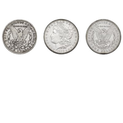 Lot 449 - Morgan Dollar Date and Mint Set