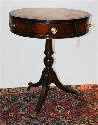 Lot 466 - Regency Style Leather Top Mahogany Diminutive...