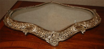 Lot 315 - Rococo Style Silver Plated and Mirrored...