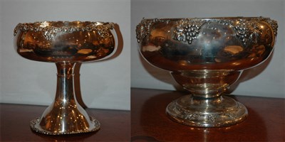 Lot 308 - Derby Silver Co. Silver Plated Grape and Vine...