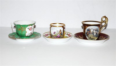Lot 227 - Group of English and Continental Porcelain...