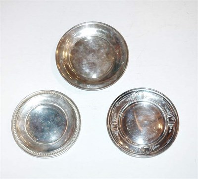 Lot 295 - Group of Twelve Sterling Silver Bread Plates...