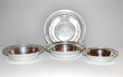 Lot 304 - Group of Four American Sterling Silver Bowls...