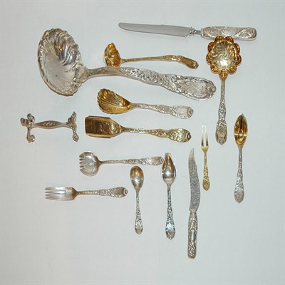 Lot 152 - Assembled Tiffany & Co. Sterling Silver...