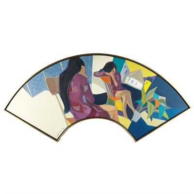 Lot 54 - Tadashi Asoma American, b. 1923 Purple...