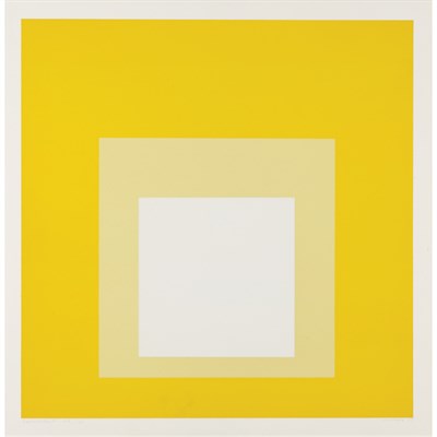 Lot 361 - Josef Albers (1888-1976) OPALESCENT...