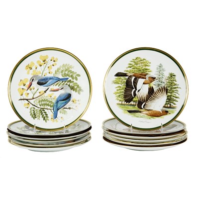 Lot 480 - Set of Twelve Audubon Society Woodland Birds...