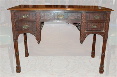 Lot 388 - Georgian Style Mahogany Desk Height 29 1/2...