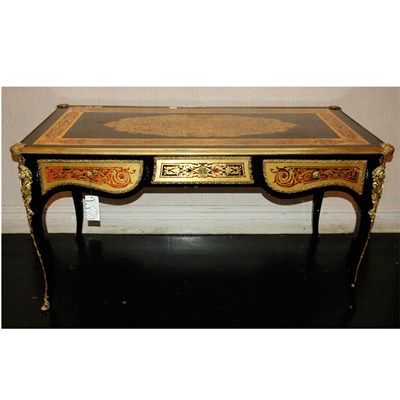 Lot 390A - Louis XV Style Gilt-Metal Mounted and Inlaid...