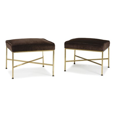Lot 167 - Paul McCobb American, 1917-1969 Pair of Stools,...