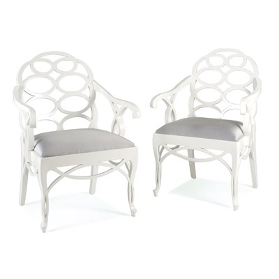 Lot 177 - After Frances Elkins American, 1888-1953 Pair...