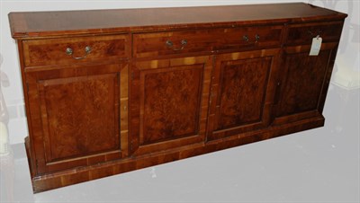 Lot 135 - Georgian Style Fruitwood Side Cabinet Height...