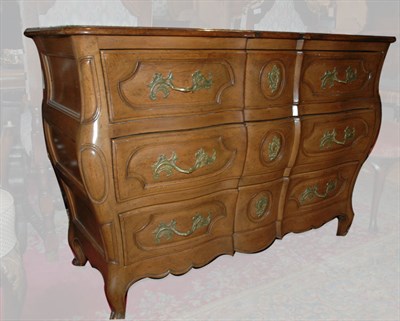 Lot 491 - Louis XV Style Fruitwood Commode Don Ruseau,...