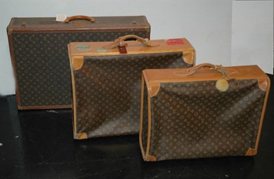 Lot 119 - Three Louis Vuitton Suitcases