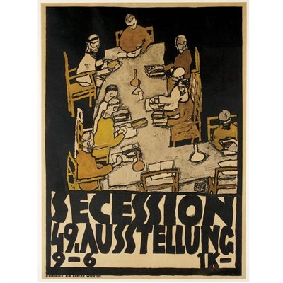 Lot 386 - Egon Schiele (1890-1918) SECESSION 49,...