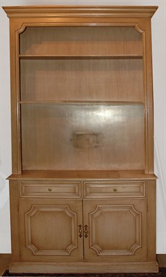 Lot 143 - Neoclassical Style Painted Bookcase Cabinet...
