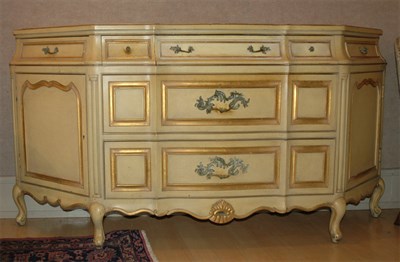 Lot 147 - Louis XV Style Painted Side Cabinet Height 35...