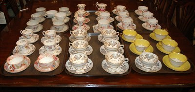 Lot 151 - Miscellaneous Group of Porcelain Tea Cups and...