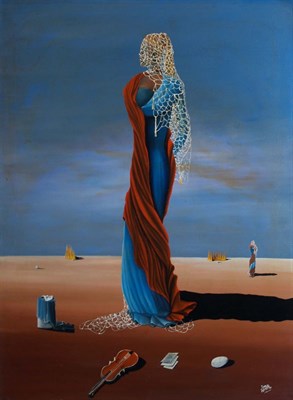 Lot 51 - Jorge Sanchez Dominican, b. 1938 Pense Signed...