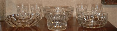 Lot 385 - Miscellaneous Group of Colorless Glass Table...