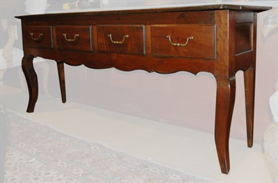 Lot 483 - Provincial Style Fruitwood Dresser Base Height...